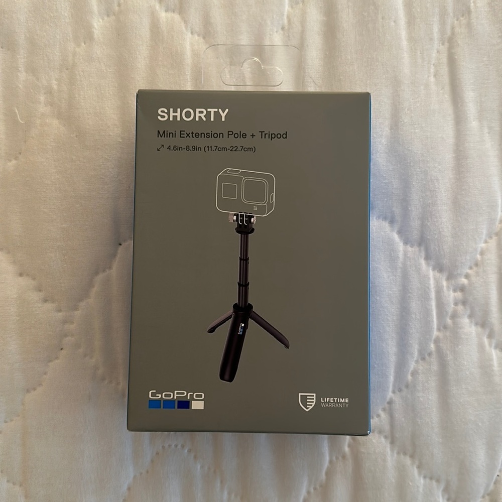 GoPro mini extension pole + tripod